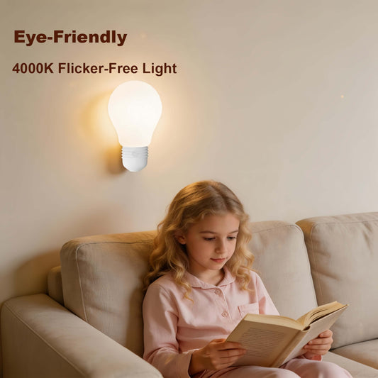 ORADO LED Wireless Rechargeable Wall Light - Peel and Stick Wall Sconces with Motion Sensing