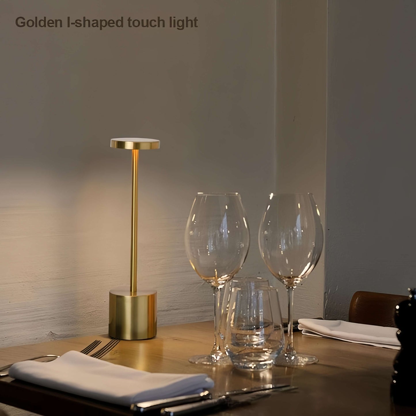 Minimalist Carbon Steel Table Lamp