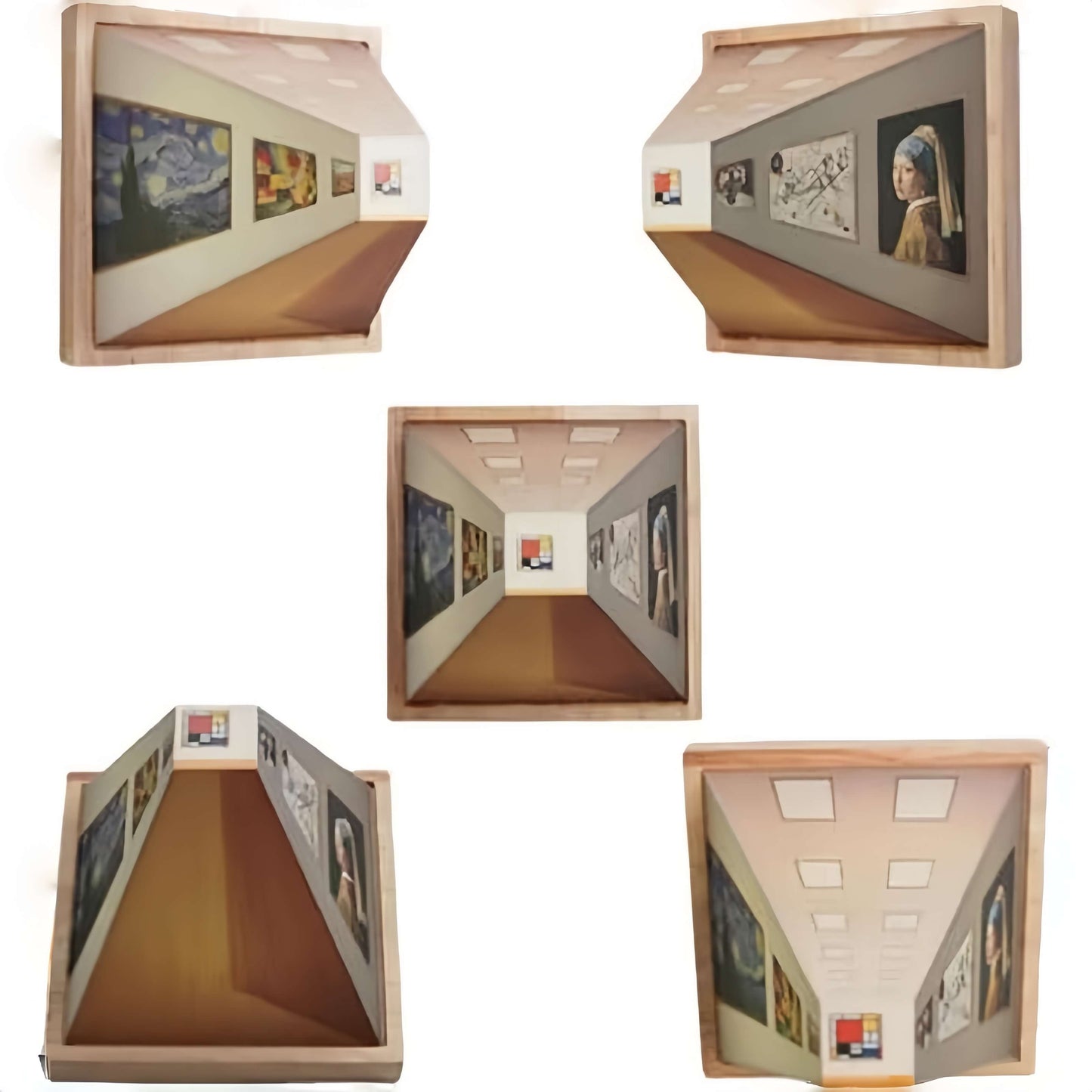 Solid Wood 3D Art Lamp
