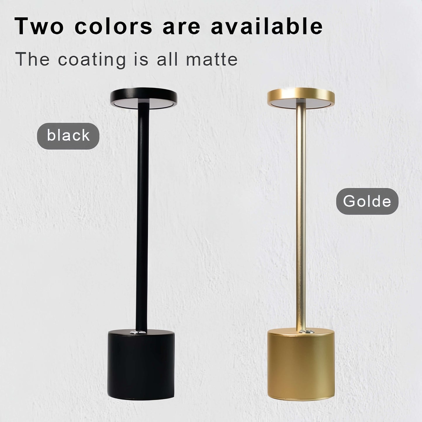 Minimalist Carbon Steel Table Lamp