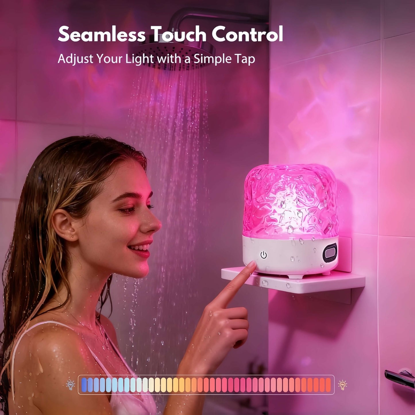 Water Ripple Speaker Lamp