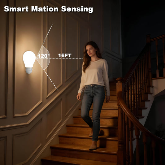 ORADO LED Wireless Rechargeable Wall Light - Peel and Stick Wall Sconces with Motion Sensing