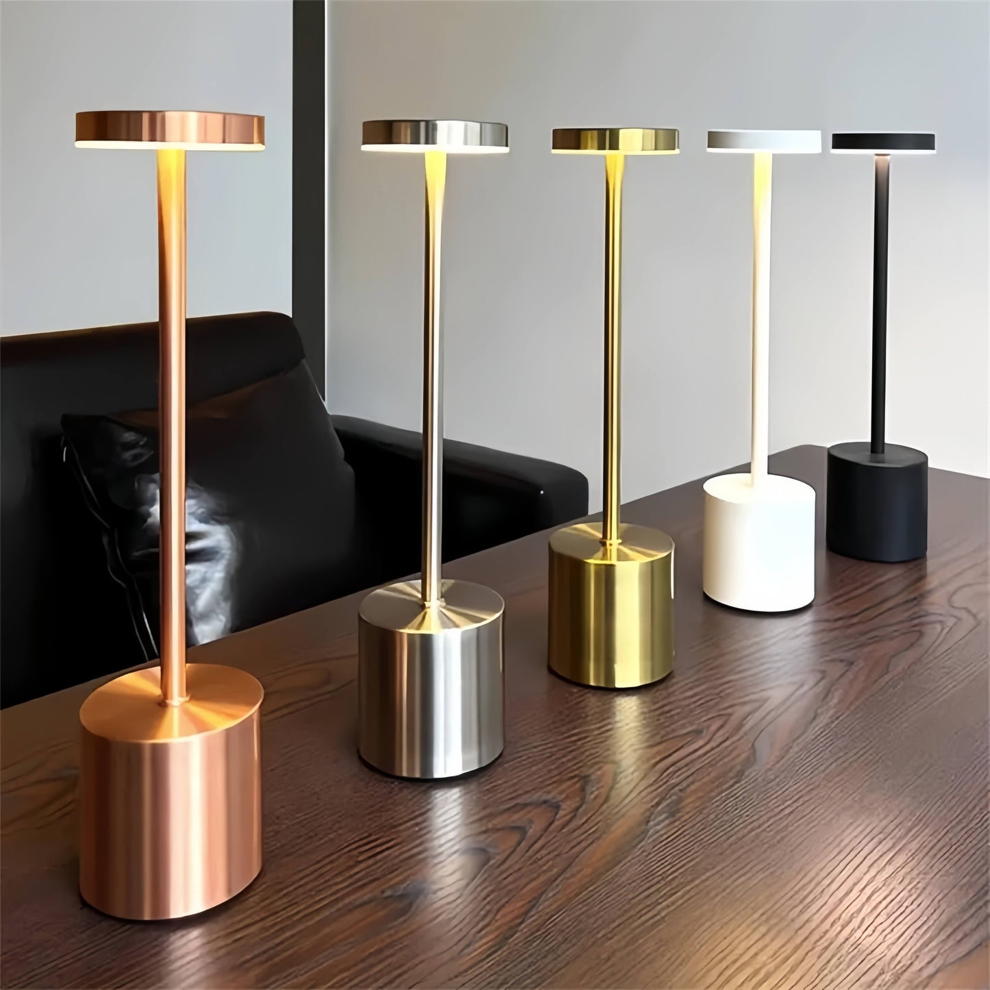 Minimalist Carbon Steel Table Lamp