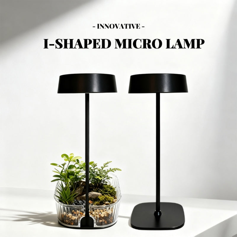 ORADO Modern Table Lamp with Acrylic Tray – Decorative Plant Light, Aroma Lamp, Desk Organizer & Minimalist Home Decor Lighting Wireless